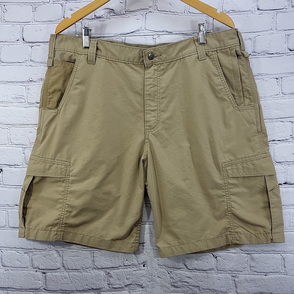 Carhartt Khaki Shorts Mens Sz 40 Flaw‎